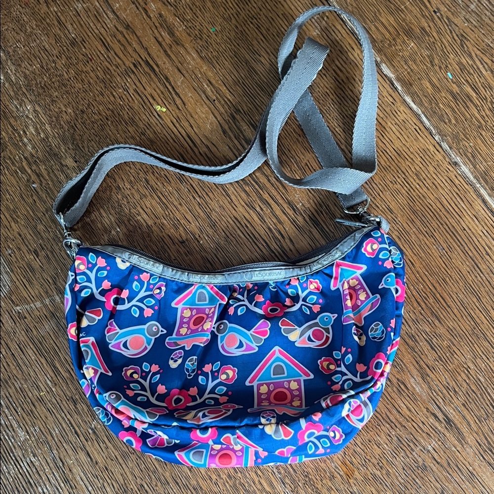 LeSportSac Crossbody bird birdhouse bag